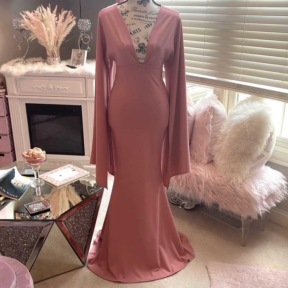 Beautiful Long Pink Gown.